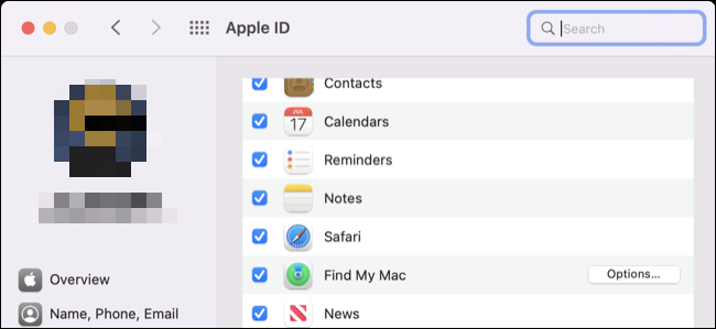 Enable Apple Notes sync on macOS